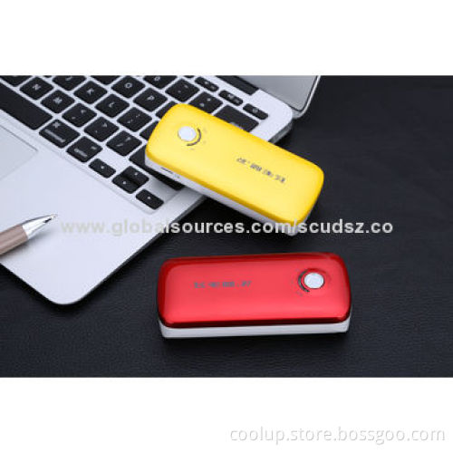 5,200mAh Small Size Charger for iPhone, 5V/1,000mAh Input, Sized 74.6x54.9x23.9mm